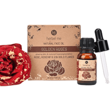 Load image into Gallery viewer, Natural Golden Roses Face Oil