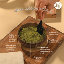 Load image into Gallery viewer, Color + Shampoo Combo - Soft Black 150g + Repair and Hydrate Shampoo 200ml - Ecocert Certified