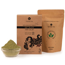 Load image into Gallery viewer, Soft Black - Natural Hair Color - Ecocert Certified - 150g