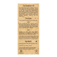 Load image into Gallery viewer, Certified Organic Sea Buckthorn Oil