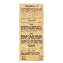 Load image into Gallery viewer, Certified Organic Sweet Almond Oil
