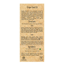 Load image into Gallery viewer, Certified Organic Grape Seed Oil