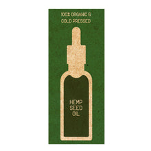 Load image into Gallery viewer, 100% Hemp Seed Organic Hair Oil