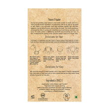 Load image into Gallery viewer, 100% Organic Neem Powder
