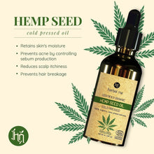 Load image into Gallery viewer, 100% Hemp Seed Organic Hair Oil