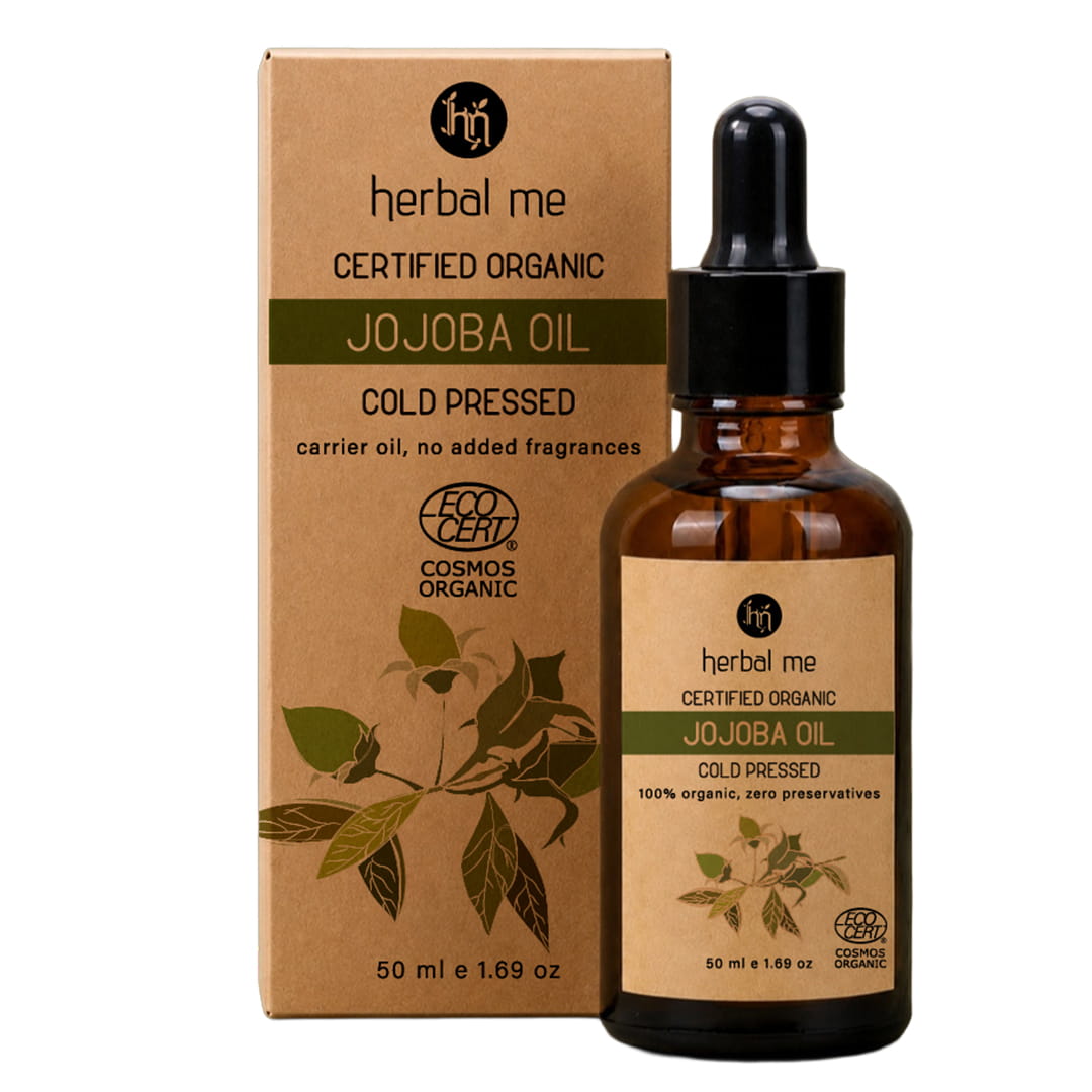 Jojoba Oil - 100% Organic - Ecocert Certified 50 ml