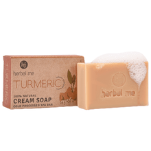 Load image into Gallery viewer, Cream Soap - Turmeric - 100% Natural
