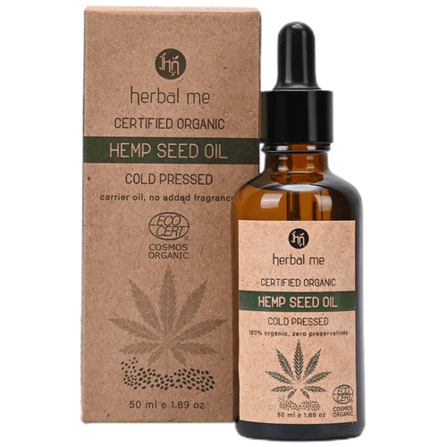 100% Hemp Seed Organic Hair Oil