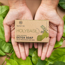 Load image into Gallery viewer, Detox Soap - Holy Basil- 100% Natural
