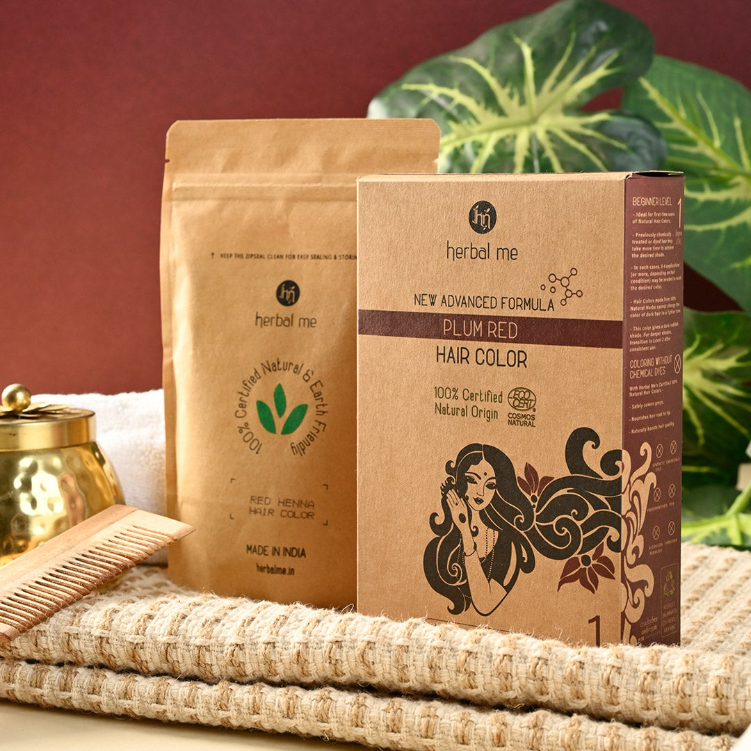 Dark Brown - 100% Natural Hair Color - Ecocert Certified