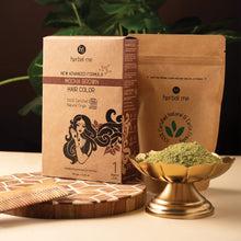 Load image into Gallery viewer, Mocha Brown - Natural Hair Color - Ecocert Certified - 150g
