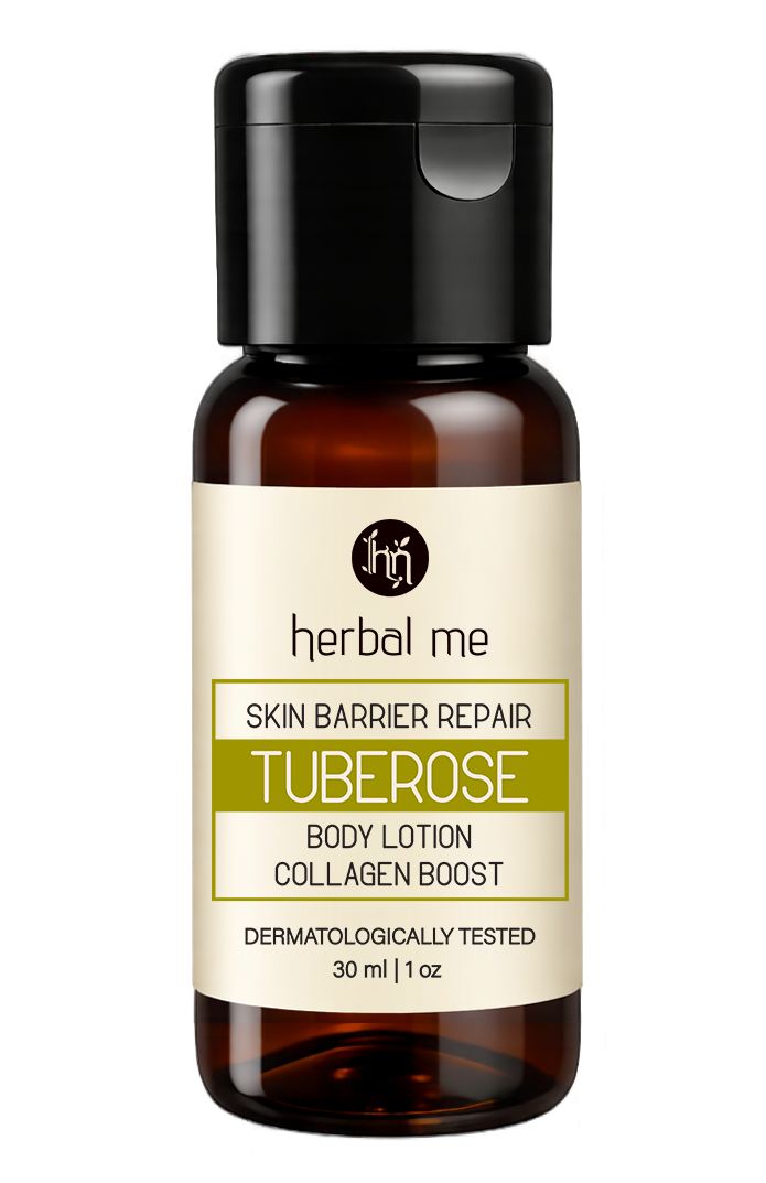 FREE Tuberose Body Lotion - Travel Pack - Collagen Boost and Skin Barrier Repair - 30ml