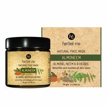 Load image into Gallery viewer, Almoneem - Detoxifying and Soothing - Natural Face Mask - 75 gms
