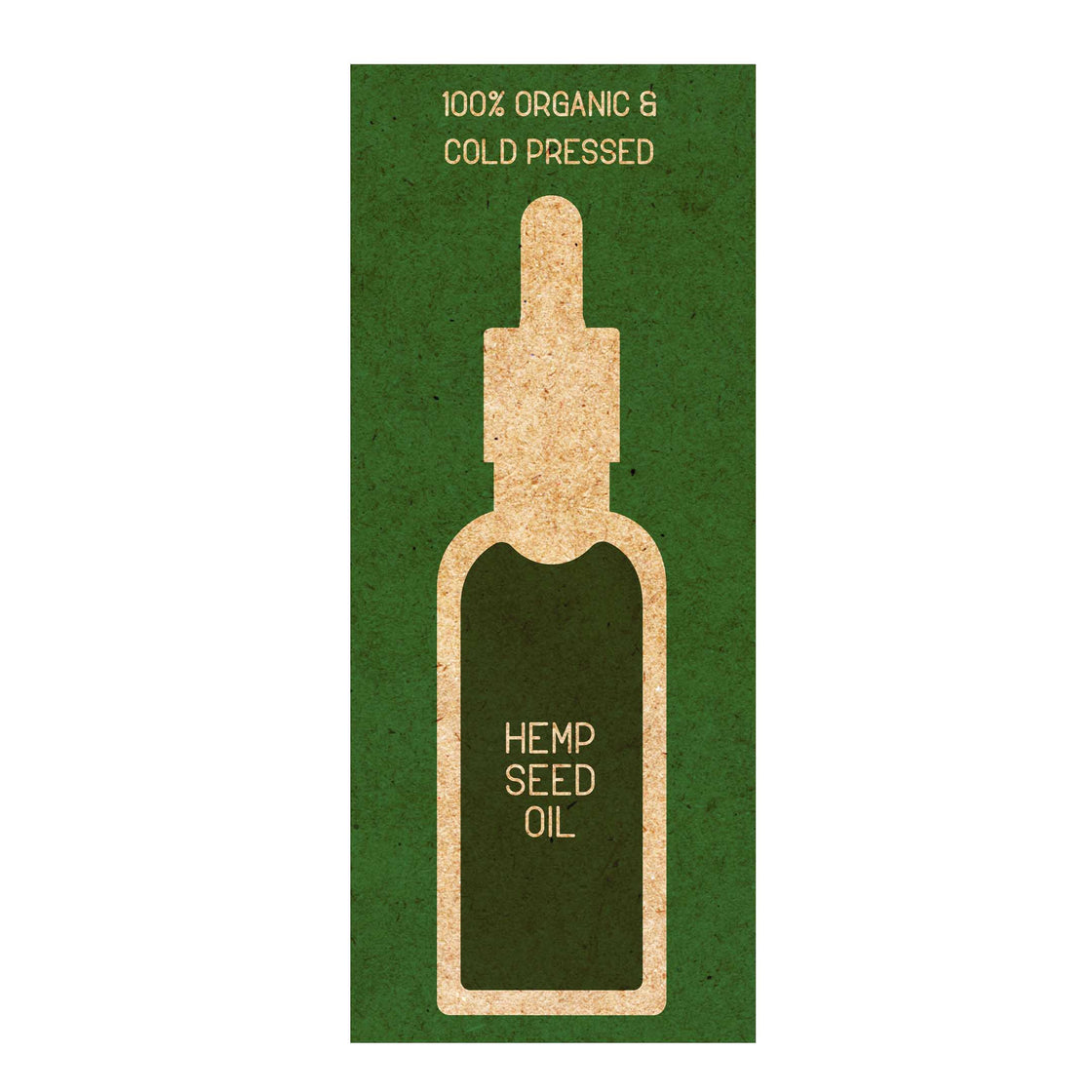 100% Hemp Seed Organic Hair Oil