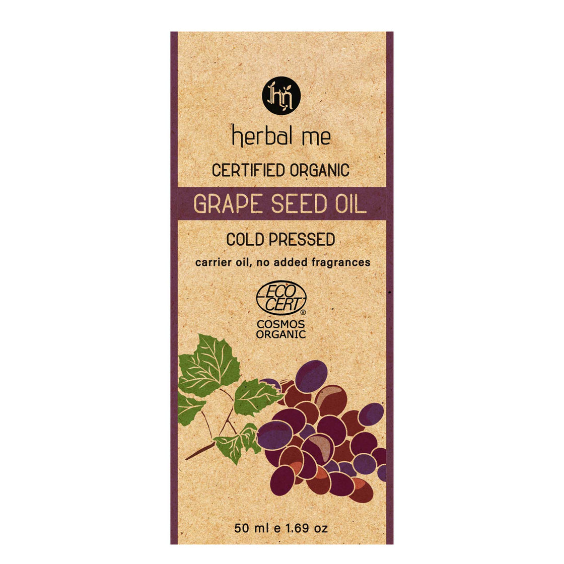 Certified Organic Grape Seed Oil