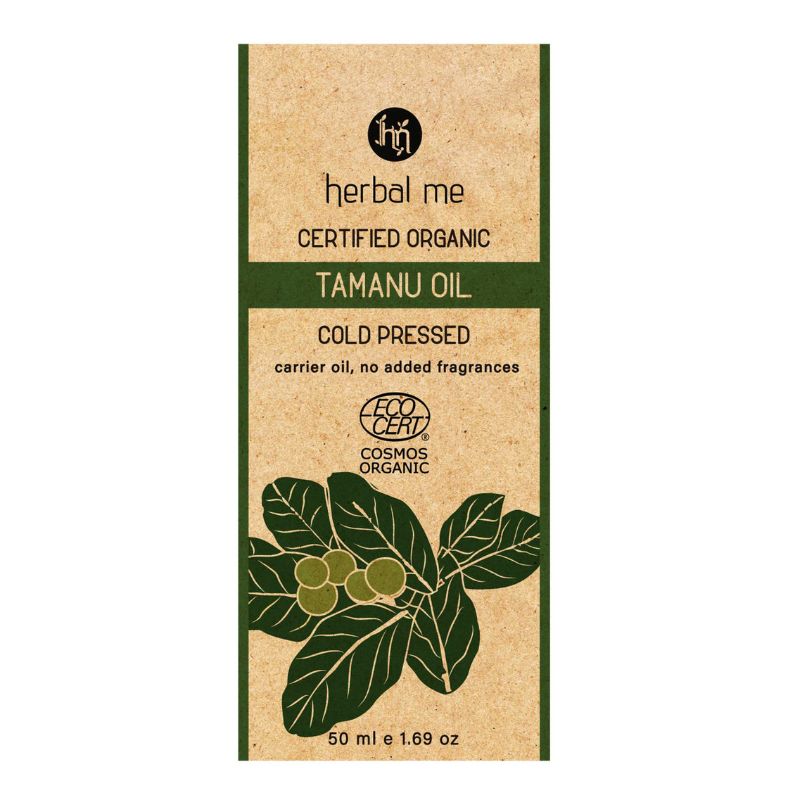 100% Hemp Seed Organic Hair Oil