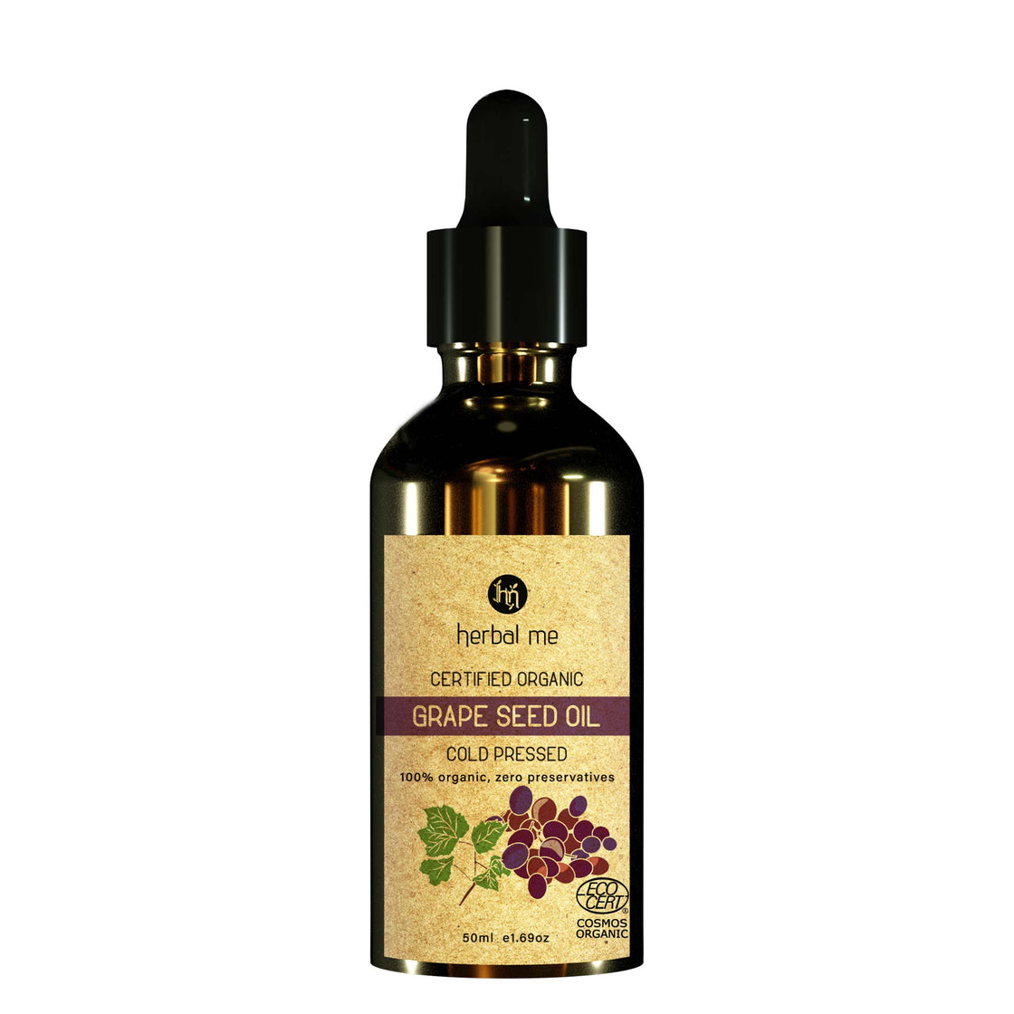 Certified Organic Grape Seed Oil