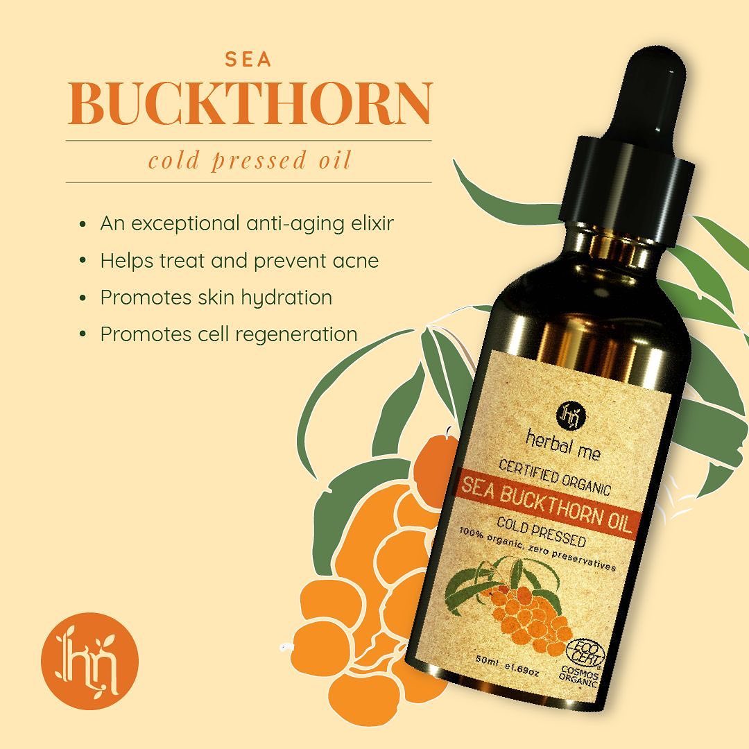 Certified Organic Sea Buckthorn Oil