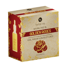 Load image into Gallery viewer, Golden Roses - Natural Face Oil with 23K Gold, Rose &amp; Rosehip Oil - 15 ml
