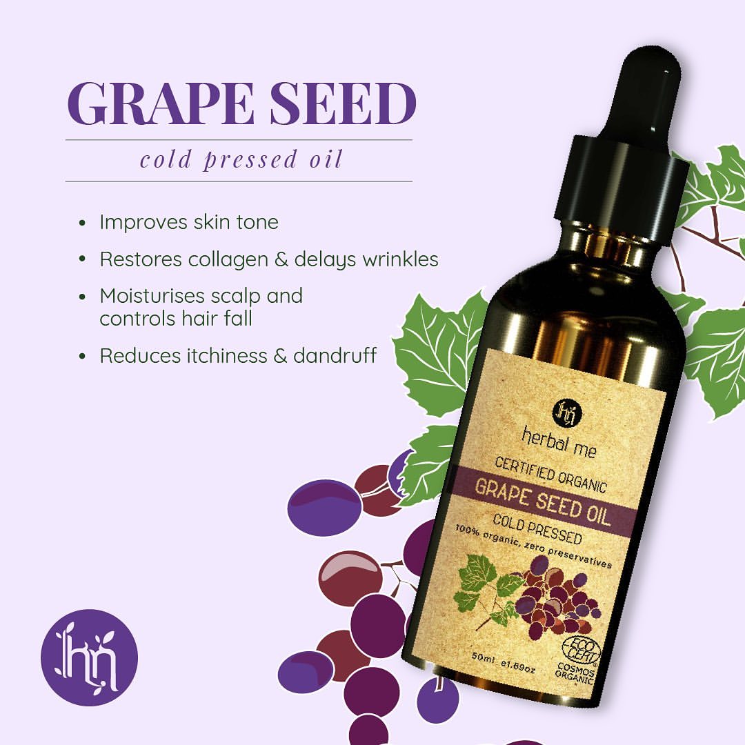 Certified Organic Grape Seed Oil