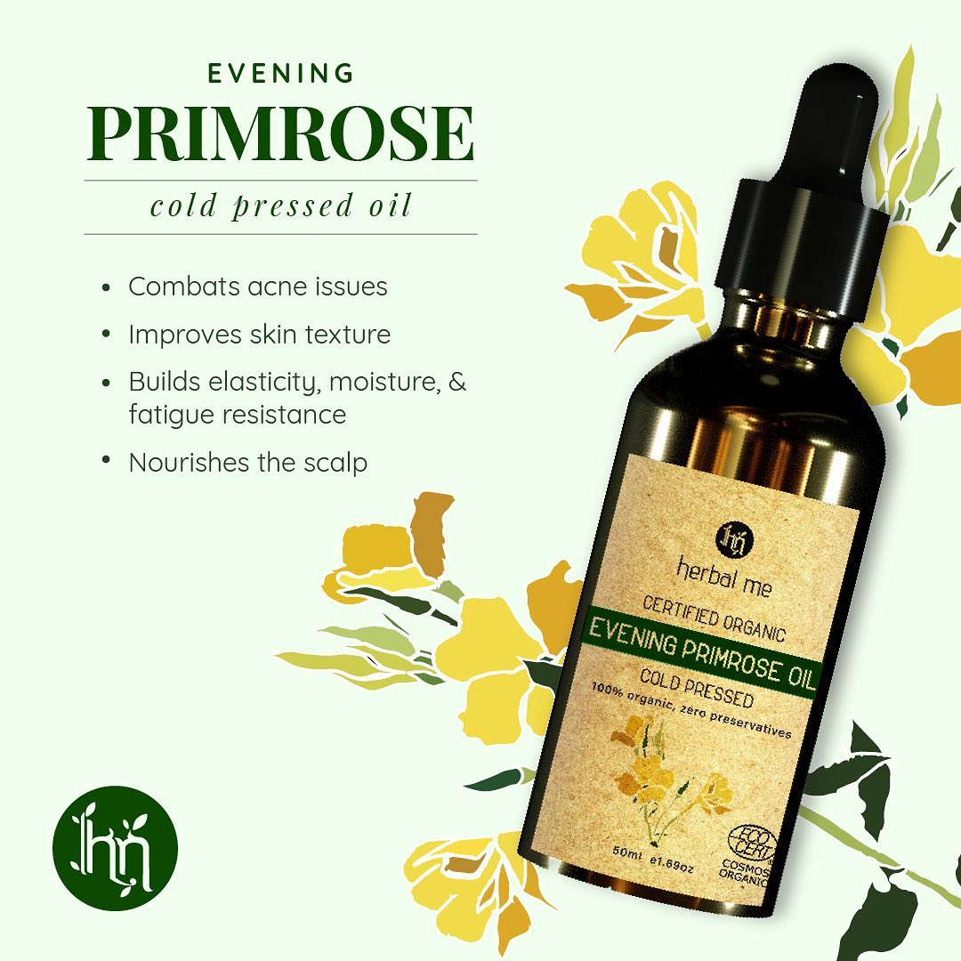Certified Organic Evening Primrose Oil