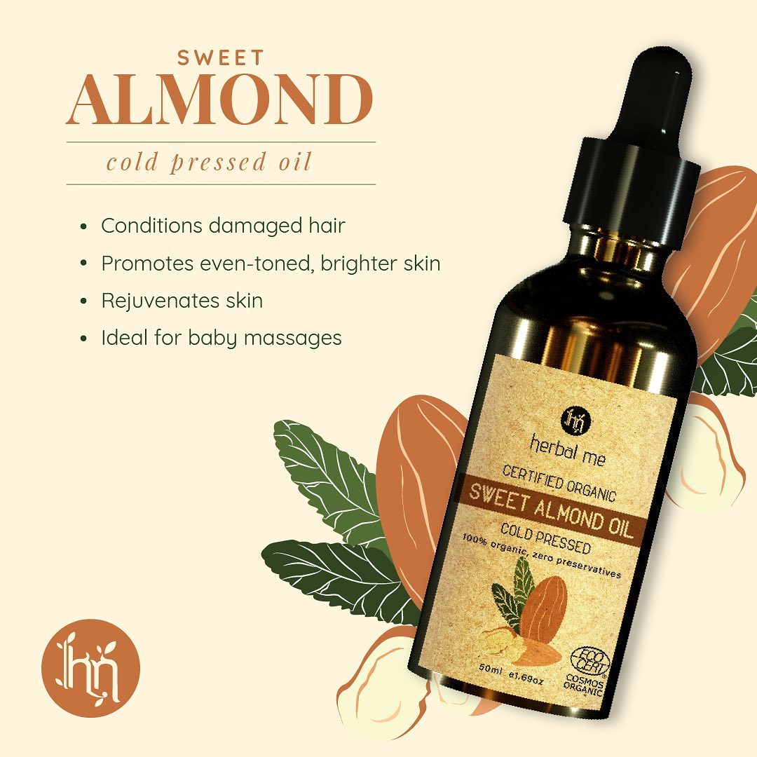 Certified Organic Sweet Almond Oil